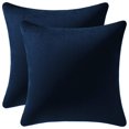 thumbnail image 1 of 2 Pack Pillowcases Cozy Soft Velvet Square for Farmhouse Home Decor, 1 of 1