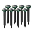 thumbnail image 5 of Solar Mole Repellent, 6 Pack Ultrasonic Gopher Repeller – Waterproof Outdoor Pest Control for Lawn, Garden, Yard, Vole, Chipmunk, Groundhog, Snake, 5 of 9