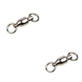 thumbnail image 3 of Advancent 30 piezas de conectores giratorios de pesca de cobre, rodamiento de bolas reutilizable portátil, herramientas de captura de peces para deportes como se muestra fünf 2piezas Advancent CBP211127, 3 of 5