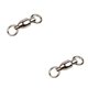 thumbnail image 1 of Eigraketly 30 piezas de conectores giratorios de pesca de cobre, rodamiento de bolas reutilizable portátil, herramientas de captura de peces para como se muestra fünf 2piezas, 1 of 6