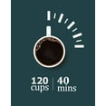 thumbnail image 2 of Lumiparty Commercial Coffee Urn 120 Cup Stainless Steel Coffee Dispenser Fast Brew, Black, 2 of 7