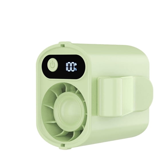 360° Rotation on Air Conditioner Fan with Led Display, Portable USB Rechargeable Battery Powered Gadget, Adjustable Speeds Cooler Fan Portable USB Rechargeable Personal Cooling Fans