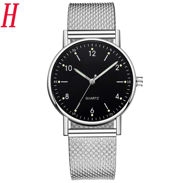 Reloj de cuarzo de gama alta para mujer Reloj de ocio con esfera luminosa de acero inoxidable Wmkox8yii gfajkfgbkjabf41