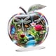 thumbnail image 5 of Decoración de manzanas de colorida 2d Orneo de escritorio plano Decoración de acrílico decorativo con base para el escritorio de casa estantería, 5 of 7