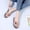 Pink, variant on SMihono Sandals Womens Summer Plus Size Summer Ladies Sandals And Slippers Flip Flops Suede Flowers Flat Beach Shoes Slipper On Clearance