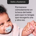 thumbnail image 4 of Chupete de Silicona Ultraligero Tommee Tippee Transparente Diseño Simétrico para Bebés 0-6 Meses Tommee Tippee NA, 4 of 8