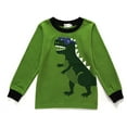 thumbnail image 2 of FEDPOP Toddler Boy Dinosaur Pajamas Set Sleepwear Pjs Clothes Sets 2T, 2 of 8