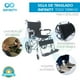 thumbnail image 3 of Silla de Ruedas Plegable Infinity Azul con Freno en Agarradera y Cinturón de Seguridad, 3 of 8