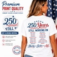 thumbnail image 6 of Stars And Stripes And Human Rights Shirt, 250 Years Still Working On Social Justice Shirts, Stars Stripes And Human Rights, 6 of 7