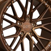 XXR 571 Liquid Bronze 18 Wheel 5x114.3 5 Lug 35et, Bronze for Compatible Car