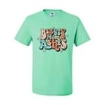 thumbnail image 2 of Wild Bobby Beauty From Ashes Groovy Font With Stars Vintage Men Tee, Mint, 5X-Large, 2 of 6