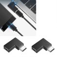thumbnail image 2 of Type C Female to Male Adapter Elbow/Straight Connectors for Quick Data Transfer and Easy Storage in Home or Office, 2 of 4