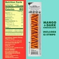 thumbnail image 4 of Solely Organic Mango Chocolate Drizzled Fruit Jerky, 12 Individually Wrapped Strips, Made from Dried Fruit, Healthy Snacks for All, Vegan, 0.8oz (23g), 4 of 8