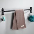 thumbnail image 3 of Metal Bathroom Towel Rack, 50cm Towel Bar, Black, 3 of 5