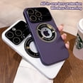 thumbnail image 4 of Funda Magnética De Lujo Para iPhone 14 Pro Max 13 12 11 14 Plus Slim Mate Duro PC Protector De Lente Logo Ultra Delgado, 4 of 4