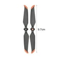 thumbnail image 5 of 1 Pair Drone Blade Silent Low Noise Mini Portable Drone Propeller for DJI Air 2S, 5 of 8