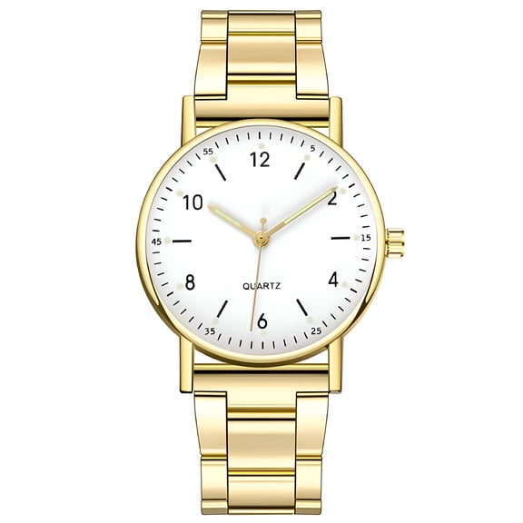 DESIGNICE Designice Quartz Watches for Women,Stainless Steel Casual Watches,Fashionable Dial Luminous Women'S Watches