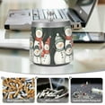 thumbnail image 6 of Yayeee Ashtray with Lid for Cigarette Smokeless Stainless Steel Home Ash Holder, Snowman Family, 6 of 7