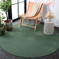 thumbnail image 3 of Safavieh Terrace Bayon Geometric Indoor/Outdoor Area Rug, Dark Green/Light Green, 6'7" x 6'7" Round, 3 of 15