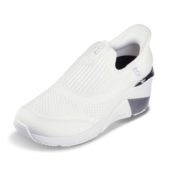 Zapatillas Slip-On Skechers para Mujer A-Wedge-Crecent Blancas Talla 10