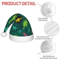 thumbnail image 4 of Balery Colorful Dinosaurs Pattern Santa Hat Christmas Hat Funny Christmas Hat Christmas Knitted Beanie Hat For Kids, 4 of 6