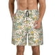 thumbnail image 1 of Fotbe Daisy Trajes de Baño Estampados para Hombre, Shorts de Verano de Secado Rápido, Ropa de Playa, Bañadores-XX-Large, 1 of 6
