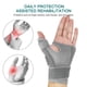 thumbnail image 5 of Soporte De La Muñeca 1 protector de pulgar de nailon cómodo para rehabilitación asistida (gris), 5 of 6