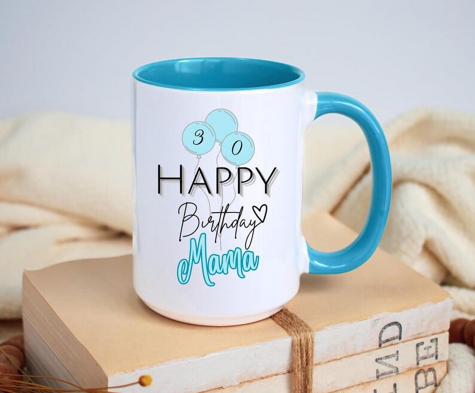 Birthday Mama Mug, Personalized Birthday coffee mug for Mom, Birthday Gift for Mama, Birthday Gift for her, Birthday Celebration, Birthday, Ceramic Mug 15Oz