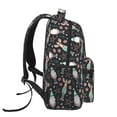 thumbnail image 3 of Balery Christmas cute deer old man Mochila Escolar Impresa, Mochila Ligera para Viajes Casual, Mochila Duradera y Cómoda Multifuncional, Mochila para Laptop-One Size, 3 of 5