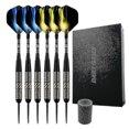 thumbnail image 1 of 2025 Exquisite 6 Pcs/set Copper Dart 21g Needle Darts In Black Gift Box Fit Professional Competition And Indoor Sports Game Activity, 1 of 5