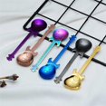 thumbnail image 3 of Guitar Coffee Spoons 6-Pack Cute Spoons Stainless Steel, 3 of 5