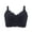 Black, variant on Women's Thin Bra Minimize Sagging Smoothing Side Support Comfortable Lingerie Wire Back Design for Everyday Wear