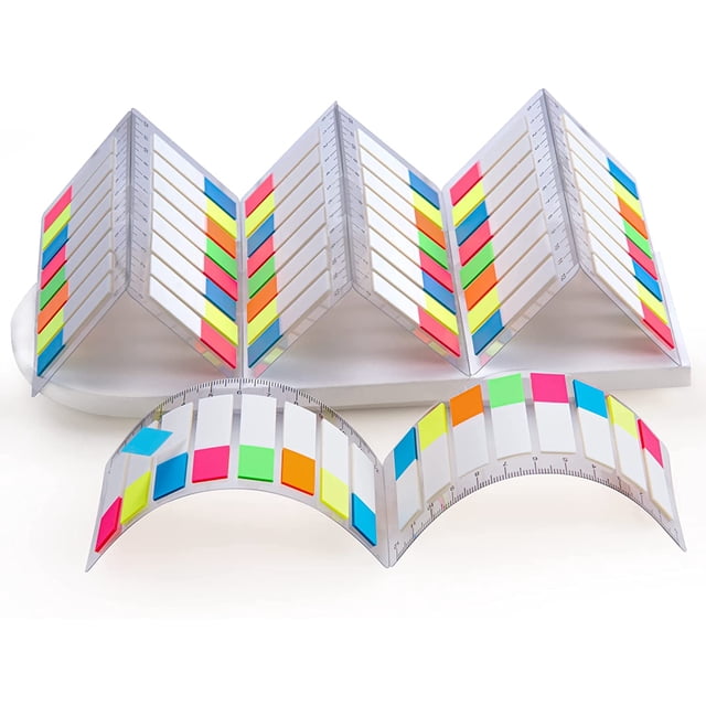 LAICAIW 1600 Pieces, Transparent Sticky Notes, Page Markers, Book Tabs, Sticky Note Tabs, Sticky Tabs, Page Tabs, Label Stickers, Pop Up Index Tabs, Tabs Flags Stickers, Index Tabs Flags