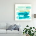 thumbnail image 3 of Trademark Fine Art 'Liquid Horizon I' Canvas Art by Jennifer Goldberger, 3 of 4