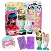Miraculous Ladybug - Sprinkles n' Slimy Milkshake - Slime Kit for Girls and Boys, Role Play Toys for Kids with Milkshake Cup, Molds, Slime & Light Clay, Frosting and Topping, Wyncor