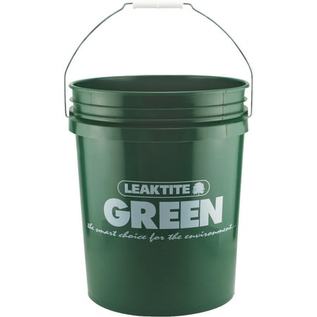 UPC 084305387905 product image for Leaktite Corp. 5GLECG 5 Gallon Green Pail-GREEN 5GAL PLASTIC PAIL | upcitemdb.com