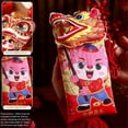 thumbnail image 4 of 2024 Dragon Year Chinese New Year Fabric Red Envelope Spring Festival Children'S New Year Money Red Envelope G, 4 of 5