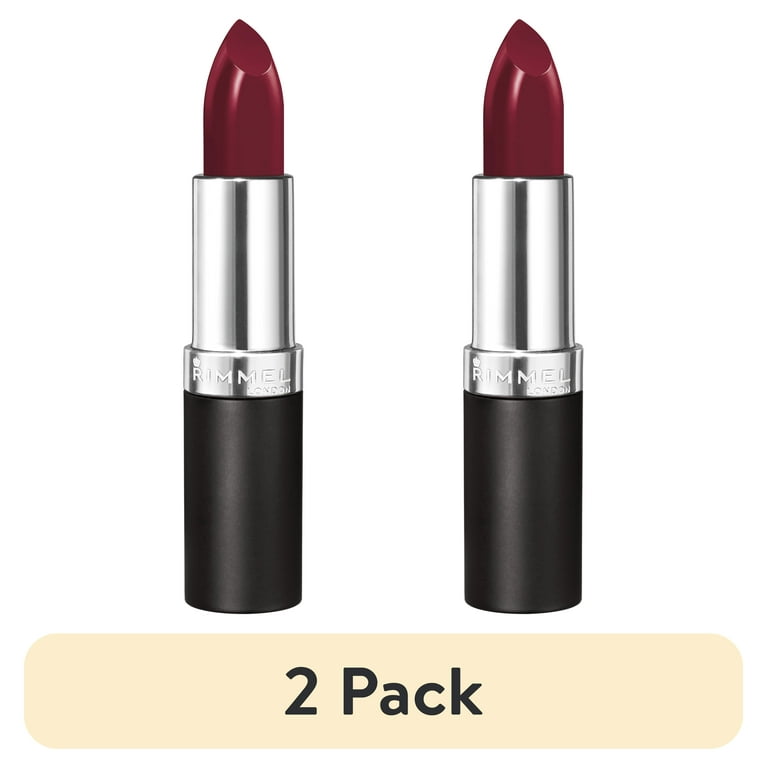 Rimmel London Long-Lasting Matte Lipstick, Berry Mischief (2 Pack) photo 1