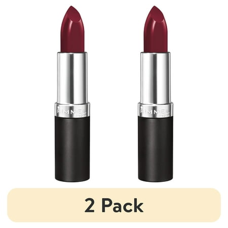 (2 pack) Rimmel London Long-Lasting Matte Lipstick Berry Misschief