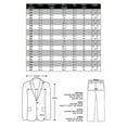 thumbnail image 3 of Men's 3 Button Single Breasted Dress Suits , 14 Colors, 3 of 3