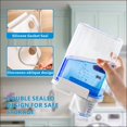 thumbnail image 3 of [3 Pack] Liquid Laundry Detergent Dispenser for Laundry Room Organization and Storage, 61oz Large Capacity Laundry Soap Containers with 12 Removable Labels, BPA Free & PET Plastic Clear, 3 of 8