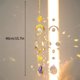 thumbnail image 4 of DEKAXID Atrapasueños de Cristal, Luna, Estrella, Arcoíris, Atrapasueños, Campanilla de Viento, Colgante, Atrapasueños, Decoración para Jardín al Aire Libre, 4 of 7