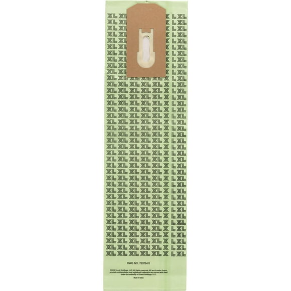 Bolsas de vacío Oreck Commercial PK800025DW Advance Filtration
