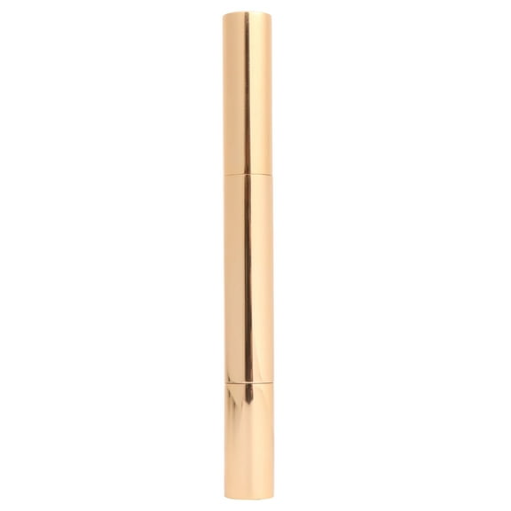 EXHUMKY 5Pcs Golden Nail Polish Pen Empty Tube with Brush Tip for Precise Nail and Cosmetic Application