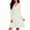 White, variant on Winter Dresses for Women Solid Color V Neck Knit Dress A line Long Sleeve Dress Bodycon Midi Dress