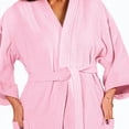 thumbnail image 3 of Bata Baño Plus Absorbente Tamaño Estándar Rosa Algodón Concord, 3 of 3