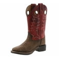 thumbnail image 5 of Smoky Mountain Western Boots Boys Viper Leather 4 Youth Brown 3072Y, 5 of 6