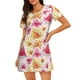 thumbnail image 1 of Fotbe Watermelon Bata de Dormir para Mujer con Estampado, Camisón de Algodón de Manga Corta, Ropa de Dormir Casual, 1 of 6