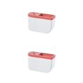 thumbnail image 3 of Inteprter Wall Electric - Cepillo de eléctrico duradero y conveniente montado en la pared PS - Cepillo de eléctrico artesanal Capullo de miel rojo 13*8.3*5.6 2piezas, 3 of 6