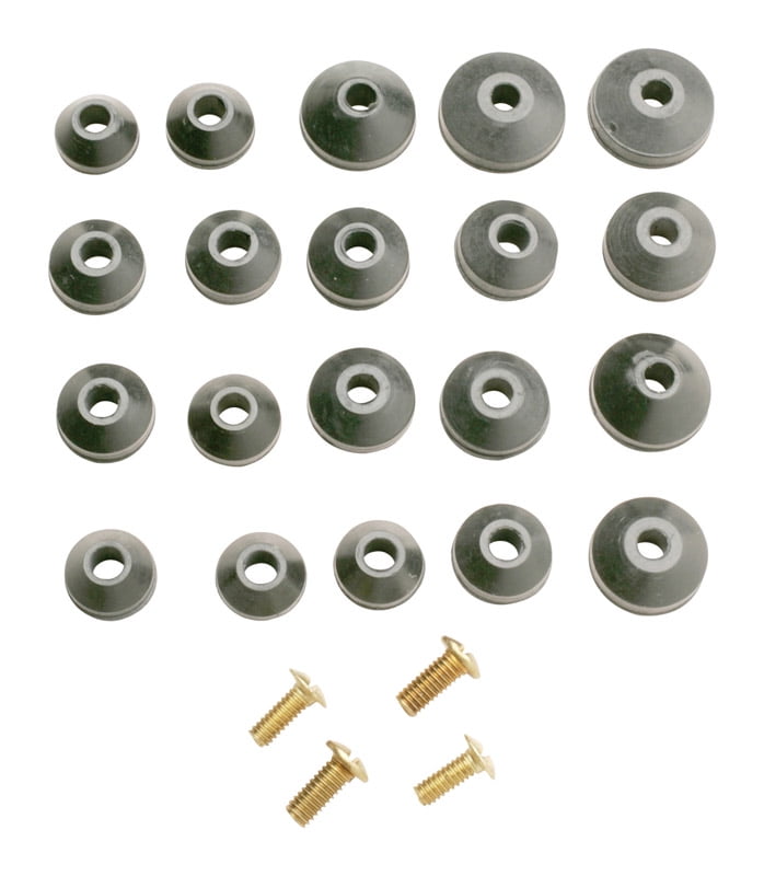 Plumb Pak PP20520 Faucet Washer Flat Assorted with Screws,